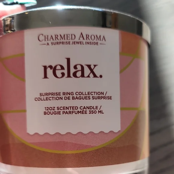 Relax Scented Candle - Pink - Picture 4 of 5